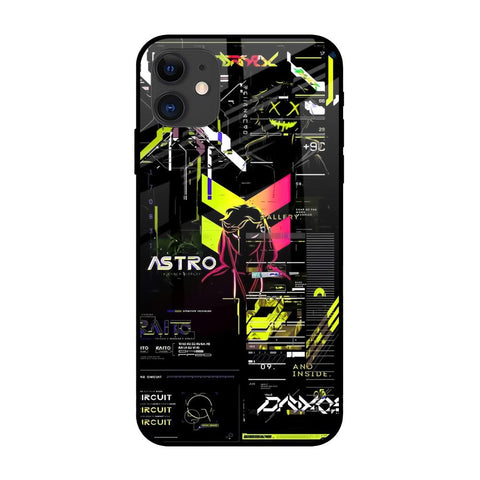Astro Glitch iPhone 12 mini Glass Back Cover Online