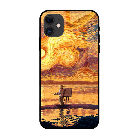 Sunset Vincent iPhone 12 mini Glass Back Cover Online