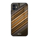 Diagonal Slash Pattern Apple iPhone 12 Mini Glass Cases & Covers Online