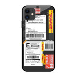 Cool Barcode Label iPhone 12 mini Glass Back Cover Online