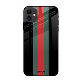 Vertical Stripes Apple iPhone 12 Mini Glass Cases & Covers Online