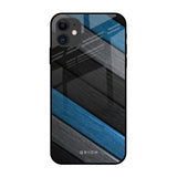 Multicolor Wooden Effect iPhone 12 mini Glass Back Cover Online