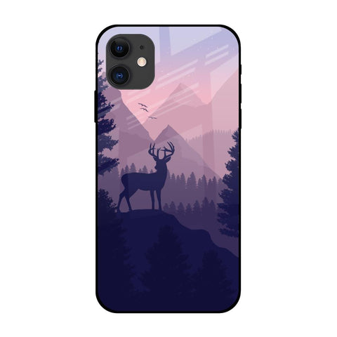 Deer In Night iPhone 12 mini Glass Cases & Covers Online