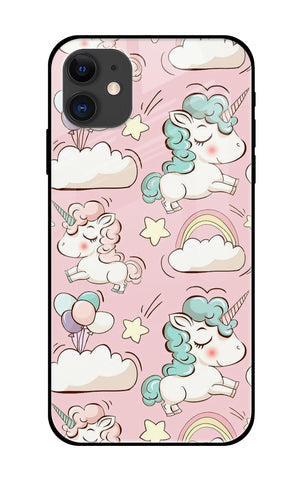 Balloon Unicorn iPhone 12 mini Glass Cases & Covers Online