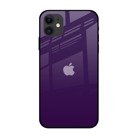 Dark Purple iPhone 12 mini Glass Back Cover Online