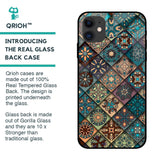 Retro Art Glass case for iPhone 12 mini