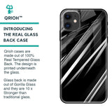 Black & Grey Gradient Glass Case For iPhone 12 mini