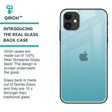 Arctic Blue Glass Case For iPhone 12 mini