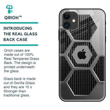 Hexagon Style Glass Case For iPhone 12 mini