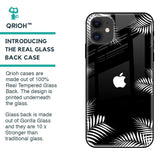 Zealand Fern Design Glass Case For iPhone 12 mini