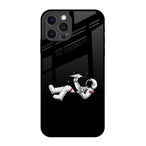 Space Traveller iPhone 12 Pro Glass Back Cover Online