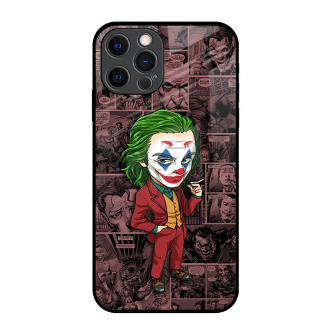 Joker Cartoon iPhone 12 Pro Glass Back Cover Online