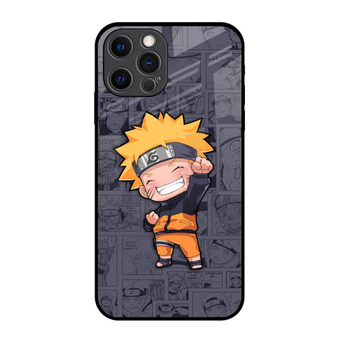 Orange Chubby iPhone 12 Pro Glass Back Cover Online