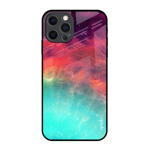 Colorful Aura iPhone 12 Pro Glass Back Cover Online