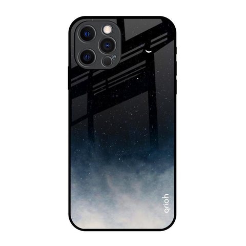 Black Aura iPhone 12 Pro Glass Back Cover Online