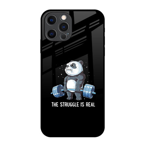 Real Struggle iPhone 12 Pro Glass Back Cover Online