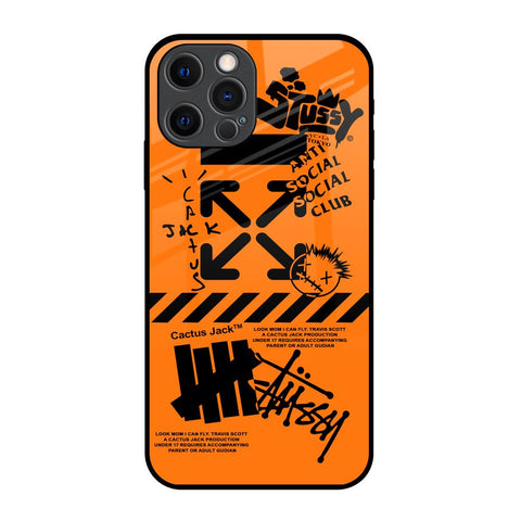 Anti Social Club iPhone 12 Pro Glass Back Cover Online