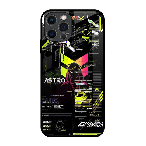 Astro Glitch iPhone 12 Pro Glass Back Cover Online