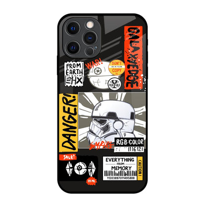 Galaxy Edge iPhone 12 Pro Glass Back Cover Online