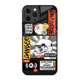 Galaxy Edge iPhone 12 Pro Glass Back Cover Online