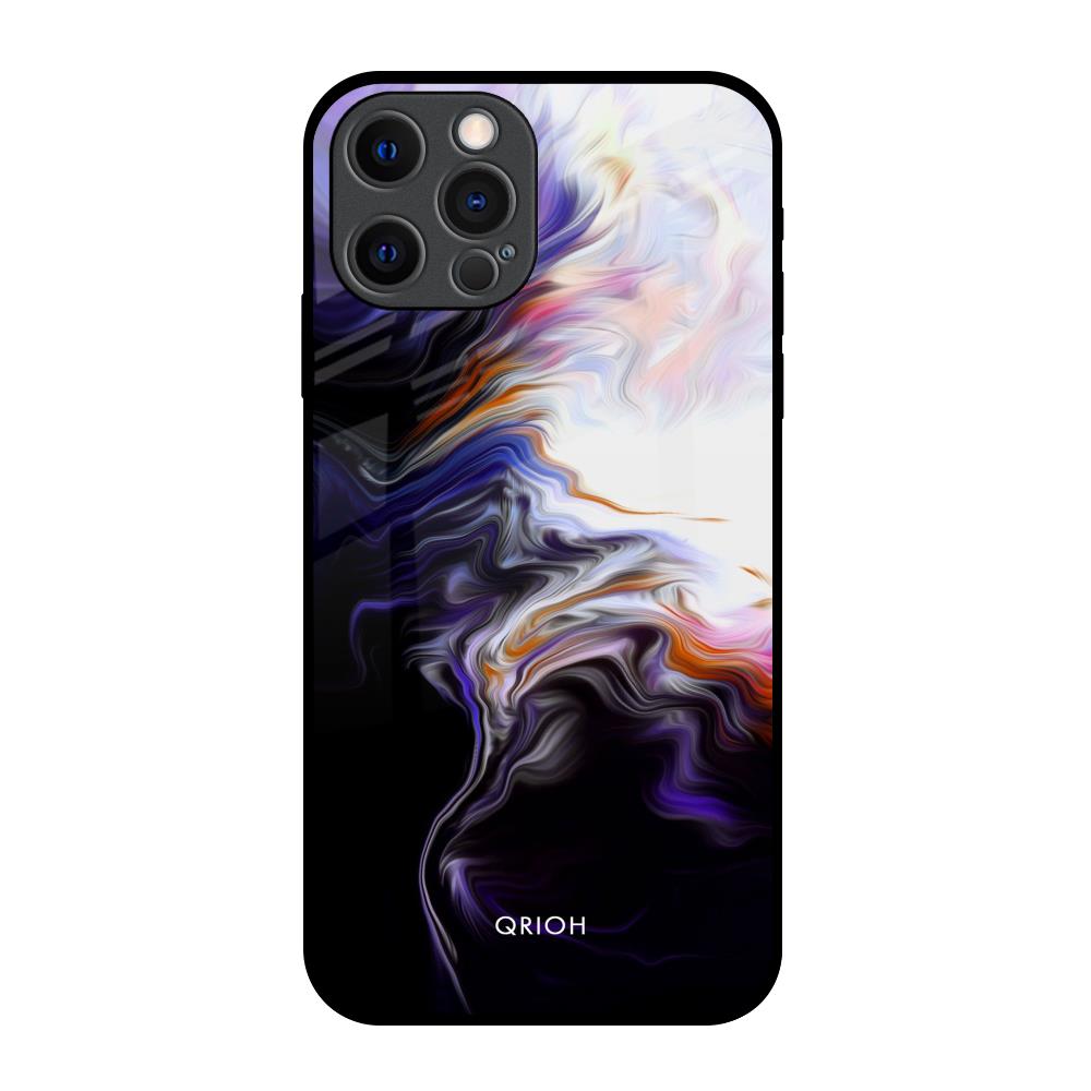 Enigma Smoke iPhone 12 Pro Glass Back Cover Online