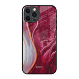 Crimson Ruby iPhone 12 Pro Glass Back Cover Online