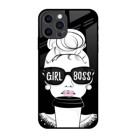 Girl Boss iPhone 12 Pro Glass Back Cover Online
