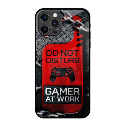 Do No Disturb iPhone 12 Pro Glass Back Cover Online