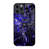 Techno Color Pattern iPhone 12 Pro Glass Back Cover Online