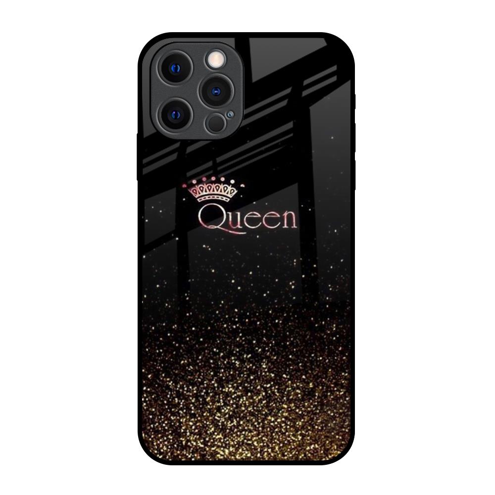 I Am The Queen iPhone 12 Pro Glass Back Cover Online