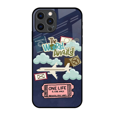 Tour The World iPhone 12 Pro Glass Back Cover Online