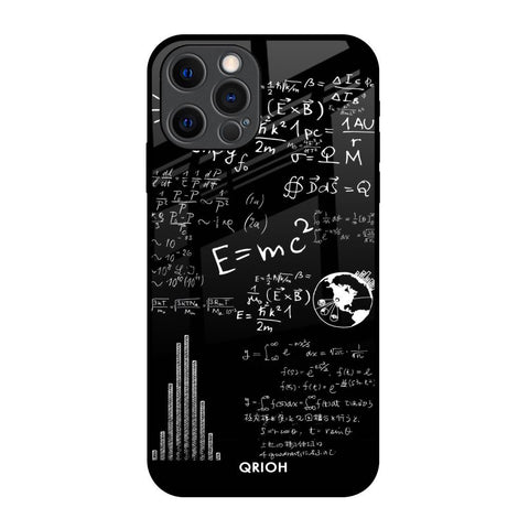 Funny Math iPhone 12 Pro Glass Back Cover Online