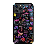 Accept The Mystery iPhone 12 Pro Glass Back Cover Online