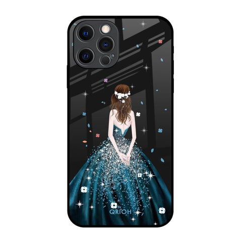 Queen Of Fashion iPhone 12 Pro Glass Back Cover Online