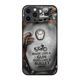 Royal Bike iPhone 12 Pro Glass Back Cover Online