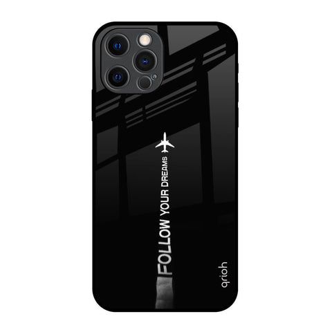 Follow Your Dreams iPhone 12 Pro Glass Back Cover Online