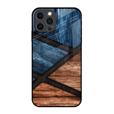 Wooden Tiles iPhone 12 Pro Glass Back Cover Online