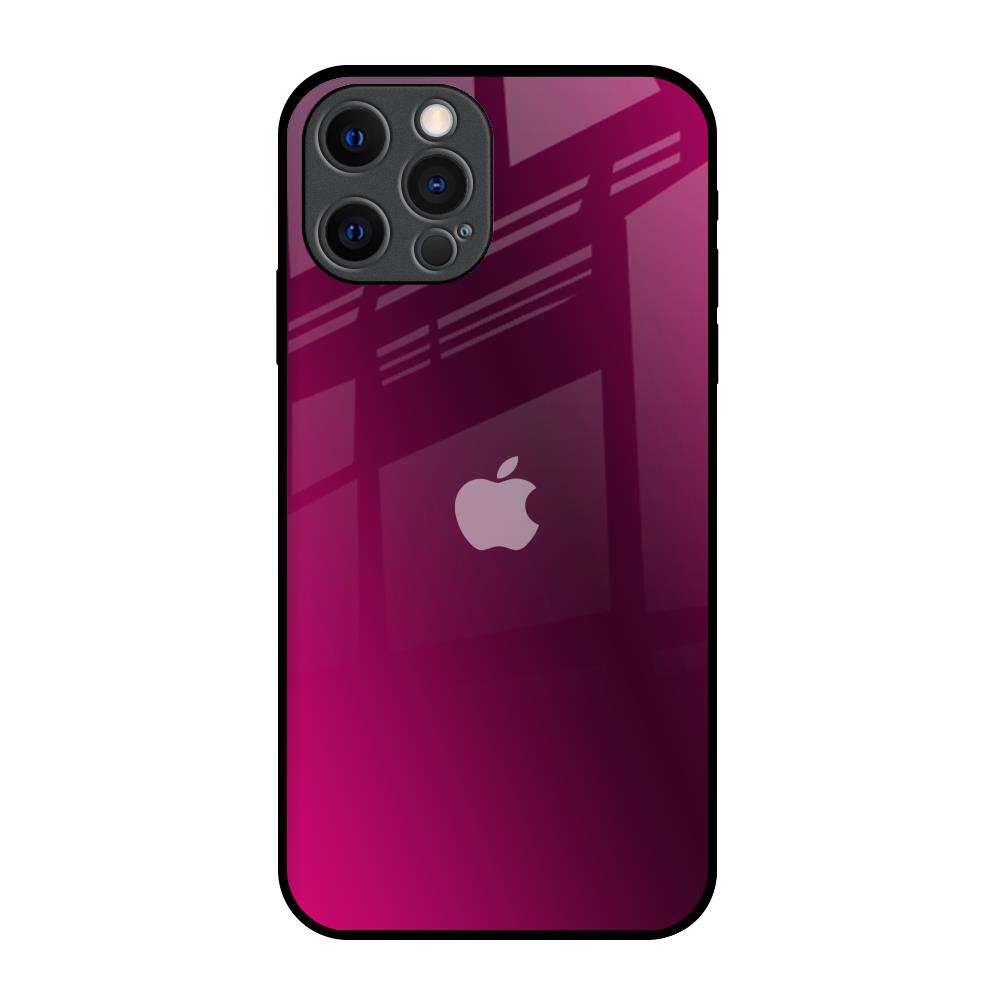 Pink Burst iPhone 12 Pro Glass Back Cover Online