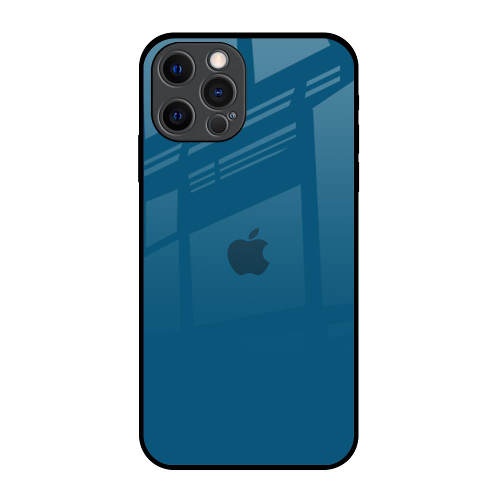 Cobalt Blue iPhone 12 Pro Glass Back Cover Online