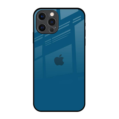 Cobalt Blue iPhone 12 Pro Glass Back Cover Online