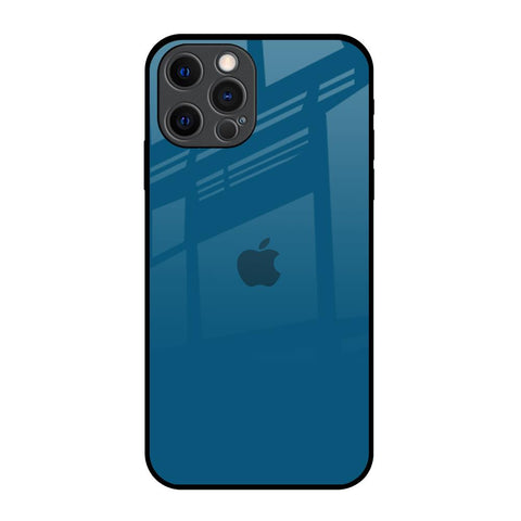 Cobalt Blue iPhone 12 Pro Glass Back Cover Online