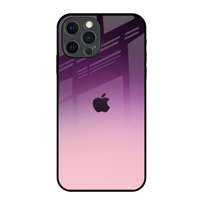Purple Gradient iPhone 12 Pro Glass Back Cover Online