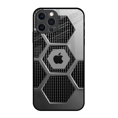 Hexagon Style iPhone 12 Pro Glass Back Cover Online