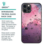 Space Doodles Glass Case for iPhone 12 Pro