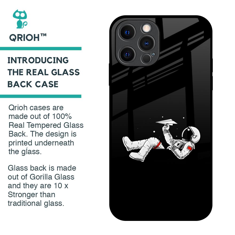 Space Traveller Glass Case for iPhone 12 Pro