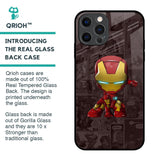 Angry Baby Super Hero Glass Case for iPhone 12 Pro