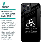 Everything Is Connected Glass Case for iPhone 12 Pro