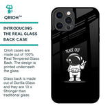 Peace Out Astro Glass Case for iPhone 12 Pro