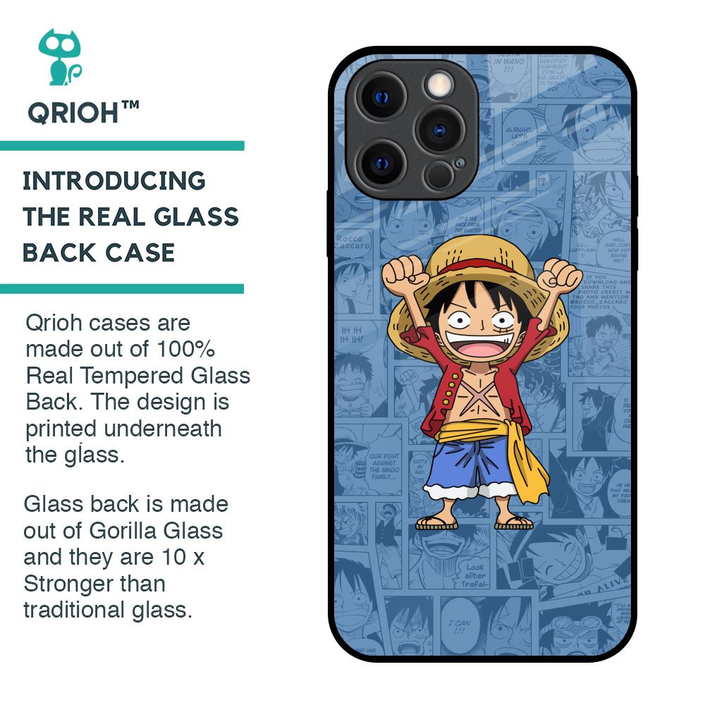 Chubby Anime Glass Case for iPhone 12 Pro