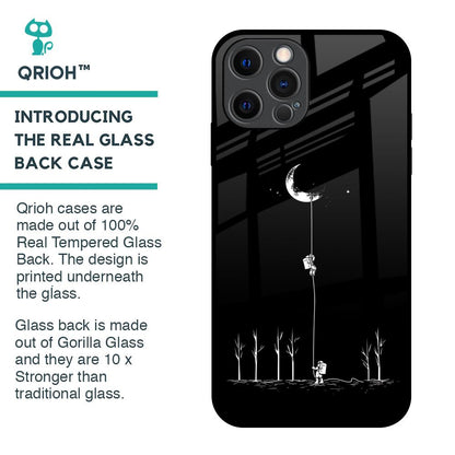 Catch the Moon Glass Case for iPhone 12 Pro
